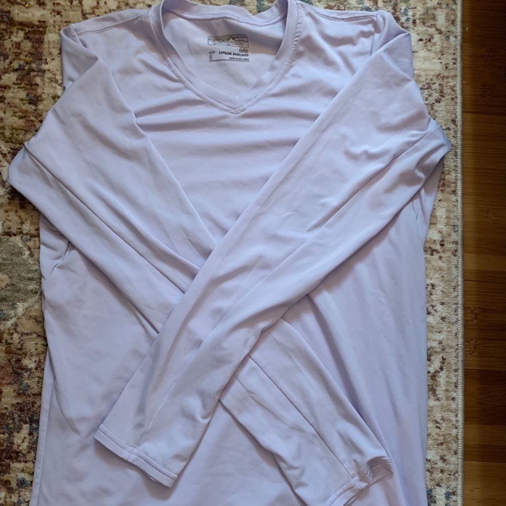 PERIWINKLE PATAGONIA LS SIZE S